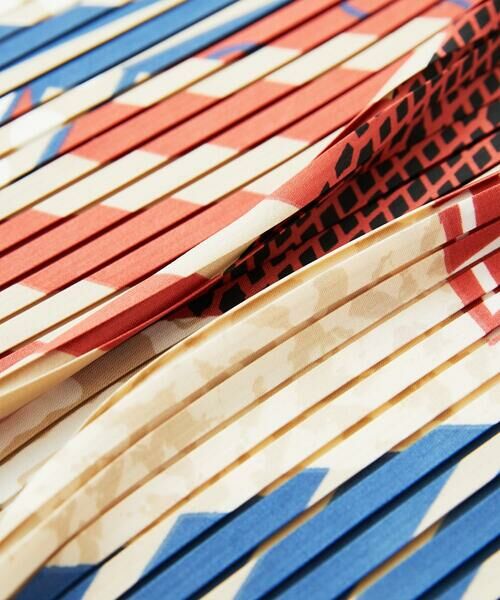 Maison de CINQ / メゾン ドゥ サンク マフラー・ショール・スヌード・ストール | パターンMIXプリーツプチスカーフ | 詳細12