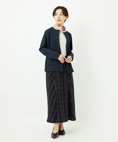 Maison de CINQ / メゾン ドゥ サンク マフラー・ショール・スヌード・ストール | パターンMIXプリーツプチスカーフ | 詳細6