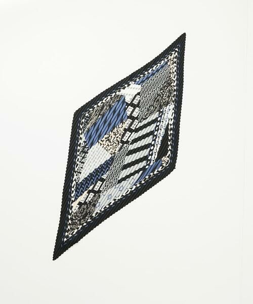 Maison de CINQ / メゾン ドゥ サンク マフラー・ショール・スヌード・ストール | パターンMIXプリーツプチスカーフ | 詳細8