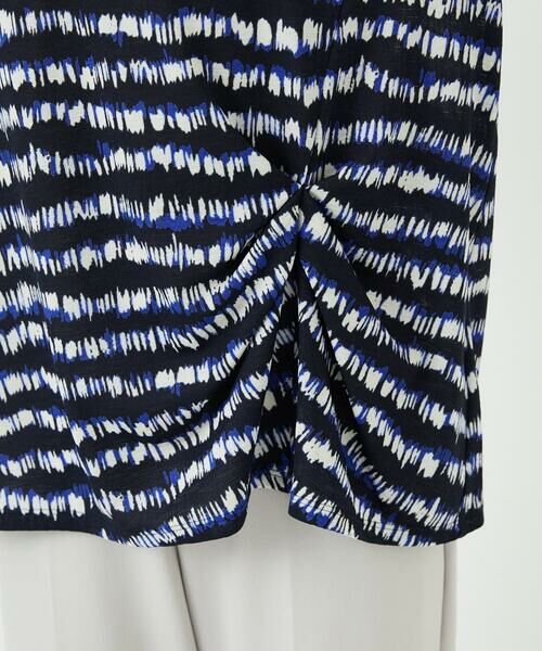 Maison de CINQ / メゾン ドゥ サンク カットソー | [日本製]ランダムボーダータックジャージーカットソー | 詳細10