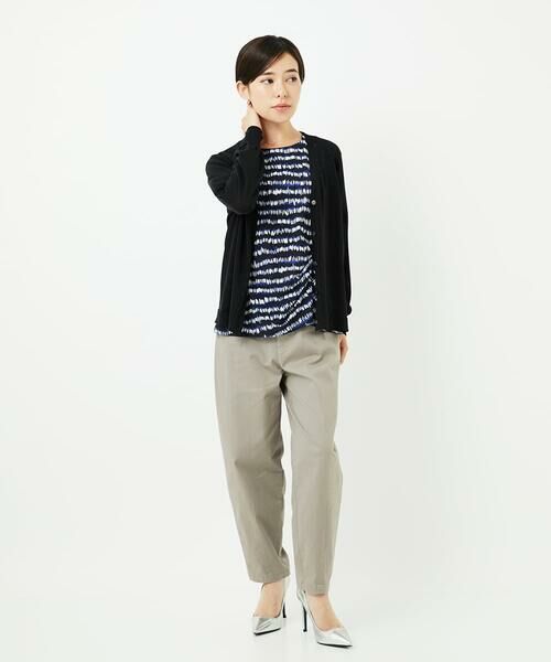 Maison de CINQ / メゾン ドゥ サンク カットソー | [日本製]ランダムボーダータックジャージーカットソー | 詳細20