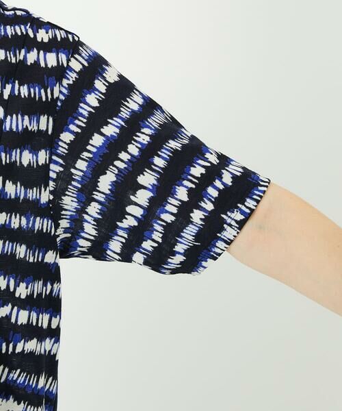 Maison de CINQ / メゾン ドゥ サンク カットソー | [日本製]ランダムボーダータックジャージーカットソー | 詳細9