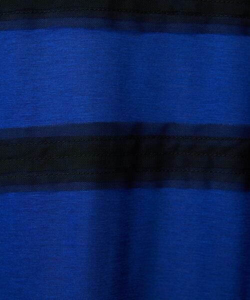 Maison de CINQ / メゾン ドゥ サンク カットソー | [接触冷感]スーパークールチュールボーダーカットソー | 詳細11