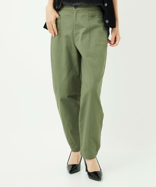 Maison de CINQ / メゾン ドゥ サンク チノ・ワークパンツ | バレルレックテーパードパンツ | 詳細1