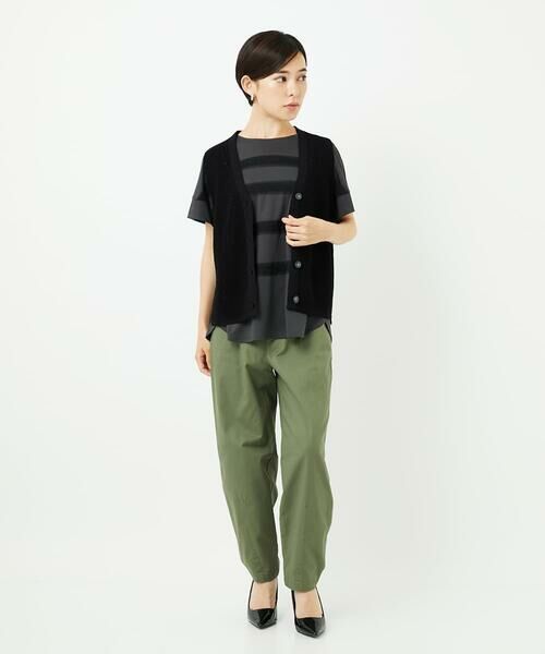 Maison de CINQ / メゾン ドゥ サンク チノ・ワークパンツ | バレルレックテーパードパンツ | 詳細16