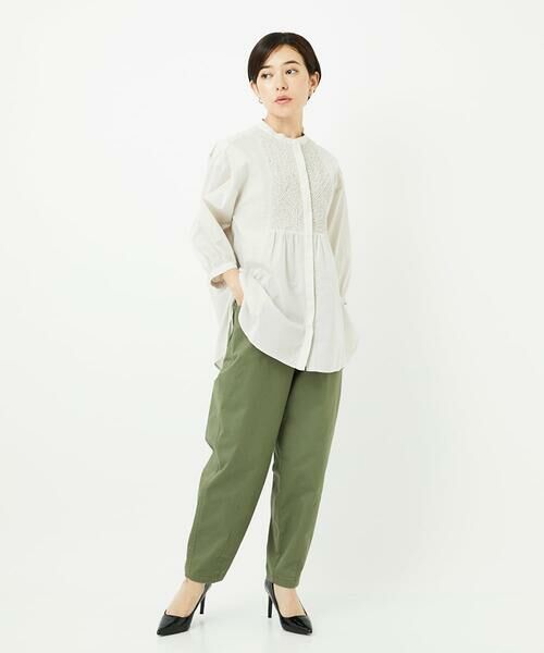 Maison de CINQ / メゾン ドゥ サンク チノ・ワークパンツ | バレルレックテーパードパンツ | 詳細19