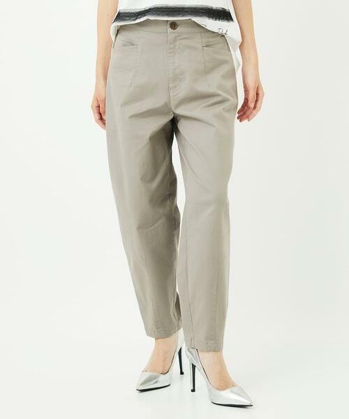 Maison de CINQ / メゾン ドゥ サンク チノ・ワークパンツ | バレルレックテーパードパンツ | 詳細2