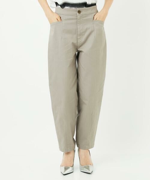 Maison de CINQ / メゾン ドゥ サンク チノ・ワークパンツ | バレルレックテーパードパンツ | 詳細3