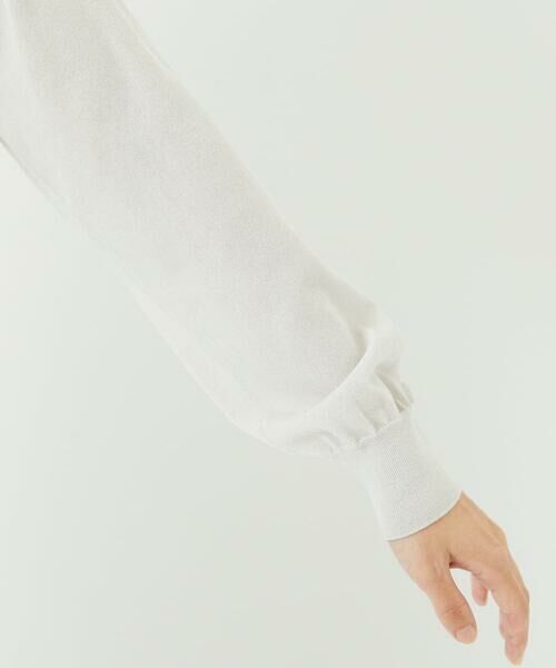 Maison de CINQ / メゾン ドゥ サンク カーディガン・ボレロ | アイレットシアーニットカーディガン | 詳細12