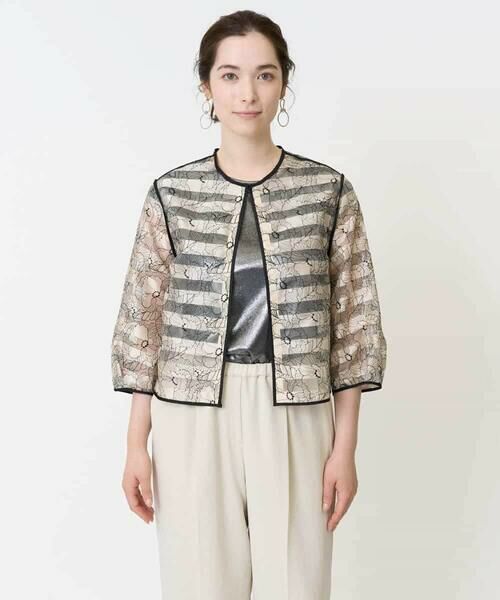 Maison de CINQ / メゾン ドゥ サンク シャツ・ブラウス | レースエンブロイダリーブラウス | 詳細2