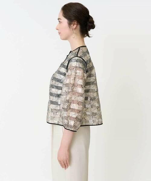 Maison de CINQ / メゾン ドゥ サンク シャツ・ブラウス | レースエンブロイダリーブラウス | 詳細3