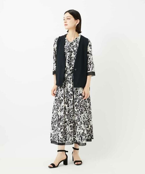 Maison de CINQ / メゾン ドゥ サンク ロング・マキシ丈スカート | [セットアップ対応]フラワープリントスカート | 詳細12