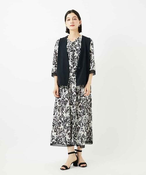 Maison de CINQ / メゾン ドゥ サンク ロング・マキシ丈スカート | [セットアップ対応]フラワープリントスカート | 詳細14