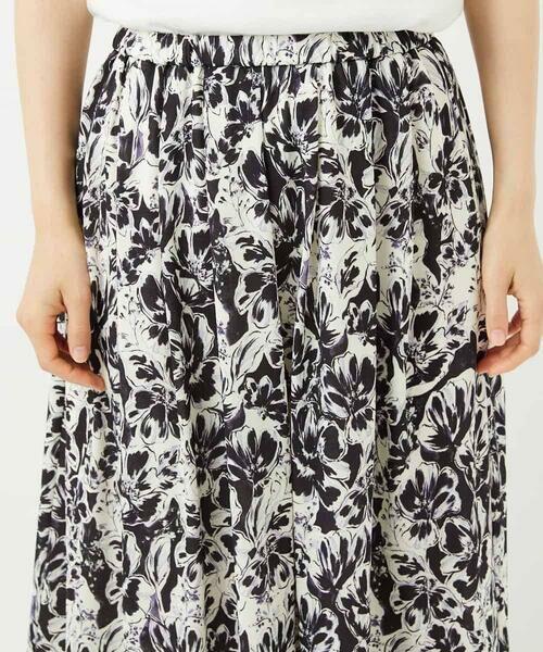 Maison de CINQ / メゾン ドゥ サンク ロング・マキシ丈スカート | [セットアップ対応]フラワープリントスカート | 詳細8