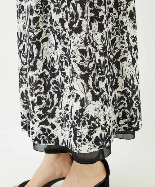 Maison de CINQ / メゾン ドゥ サンク ロング・マキシ丈スカート | [セットアップ対応]フラワープリントスカート | 詳細9