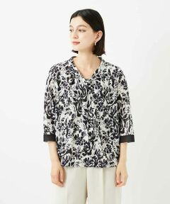 Maison de CINQ / メゾン ドゥ サンク カットソー | [セットアップ対応]フラワープリントカットソー