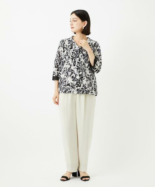 Maison de CINQ / メゾン ドゥ サンク カットソー | [セットアップ対応]フラワープリントカットソー | 詳細15