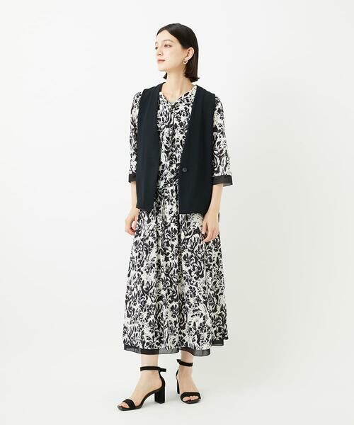 Maison de CINQ / メゾン ドゥ サンク カットソー | [セットアップ対応]フラワープリントカットソー | 詳細16