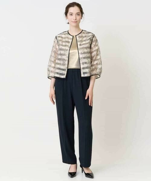 Maison de CINQ / メゾン ドゥ サンク カットソー | 箔プリントベーシックカットソー | 詳細11