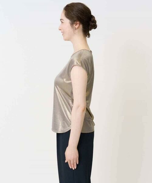 Maison de CINQ / メゾン ドゥ サンク カットソー | 箔プリントベーシックカットソー | 詳細3