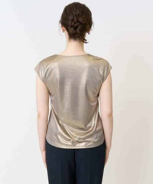 Maison de CINQ / メゾン ドゥ サンク カットソー | 箔プリントベーシックカットソー | 詳細4