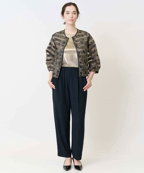 Maison de CINQ / メゾン ドゥ サンク カットソー | 箔プリントベーシックカットソー | 詳細9