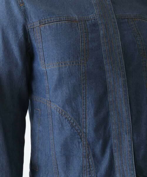 Maison de CINQ / メゾン ドゥ サンク セットアップ | 【小さいサイズ】ステッチポイントデニムジャケット | 詳細11