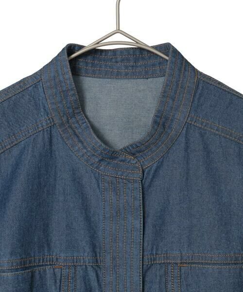 Maison de CINQ / メゾン ドゥ サンク セットアップ | 【小さいサイズ】ステッチポイントデニムジャケット | 詳細24