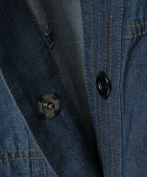 Maison de CINQ / メゾン ドゥ サンク セットアップ | 【小さいサイズ】ステッチポイントデニムジャケット | 詳細25