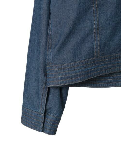 Maison de CINQ / メゾン ドゥ サンク セットアップ | 【小さいサイズ】ステッチポイントデニムジャケット | 詳細27