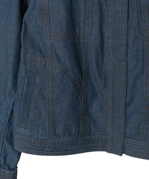 Maison de CINQ / メゾン ドゥ サンク セットアップ | 【小さいサイズ】ステッチポイントデニムジャケット | 詳細28
