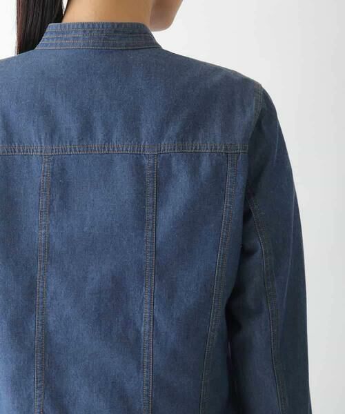 Maison de CINQ / メゾン ドゥ サンク セットアップ | 【小さいサイズ】ステッチポイントデニムジャケット | 詳細6