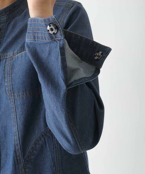 Maison de CINQ / メゾン ドゥ サンク セットアップ | 【小さいサイズ】ステッチポイントデニムジャケット | 詳細9