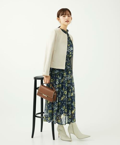 Maison de CINQ / メゾン ドゥ サンク シャツ・ブラウス | 【小さいサイズ】クラシックフラワープリント シフォンブラウス/洗濯機で洗える | 詳細18