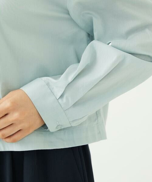 Maison de CINQ / メゾン ドゥ サンク シャツ・ブラウス | 【小さいサイズ】フロントフリルデザインブラウス/洗える | 詳細10