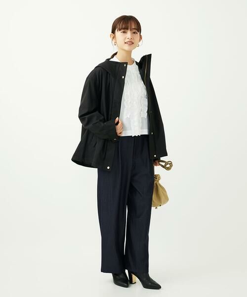 Maison de CINQ / メゾン ドゥ サンク シャツ・ブラウス | 【小さいサイズ】フロントフリルデザインブラウス/洗える | 詳細25