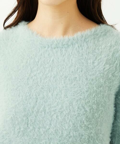 Maison de CINQ / メゾン ドゥ サンク ニット・セーター | 【小さいサイズ】半袖シャギーニット/洗える | 詳細10