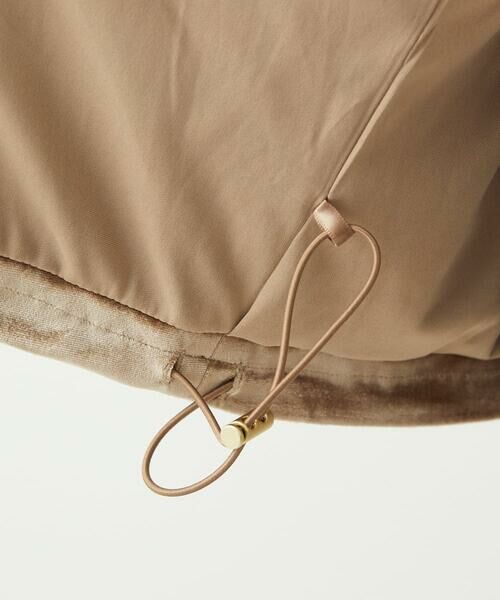 Maison de CINQ / メゾン ドゥ サンク その他アウター | 【小さいサイズ】スノーベロア クロップドブルゾン/洗える | 詳細12