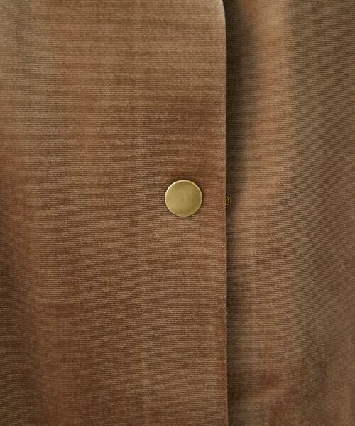 Maison de CINQ / メゾン ドゥ サンク その他アウター | 【小さいサイズ】スノーベロア クロップドブルゾン/洗える | 詳細14