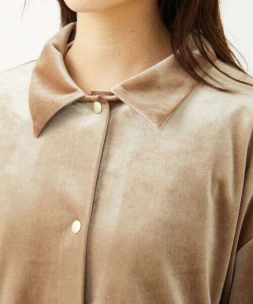 Maison de CINQ / メゾン ドゥ サンク その他アウター | 【小さいサイズ】スノーベロア クロップドブルゾン/洗える | 詳細8