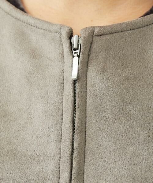 Maison de CINQ / メゾン ドゥ サンク その他アウター | 【小さいサイズ】フェイクスウェードショートブルゾン/洗える | 詳細18