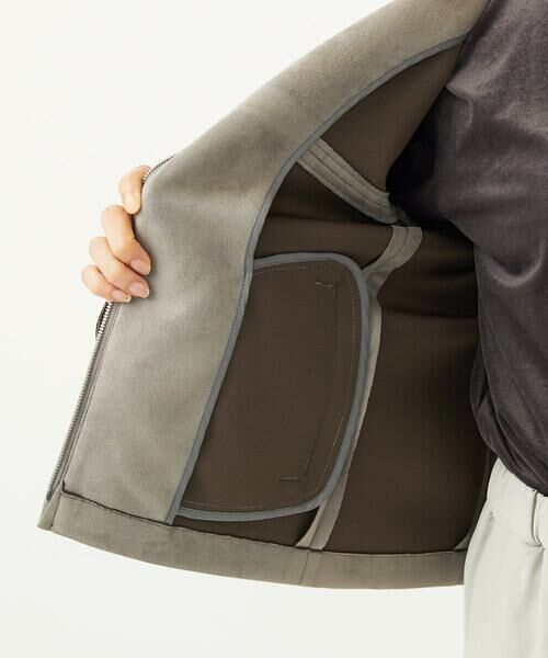 Maison de CINQ / メゾン ドゥ サンク その他アウター | 【小さいサイズ】フェイクスウェードショートブルゾン/洗える | 詳細19