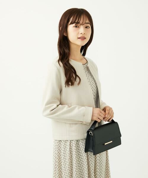 Maison de CINQ / メゾン ドゥ サンク その他アウター | 【小さいサイズ】フェイクスウェードショートブルゾン/洗える | 詳細6