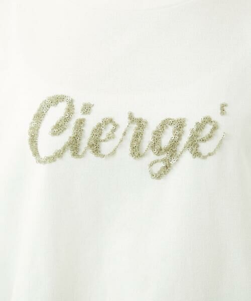 Maison de CINQ / メゾン ドゥ サンク カットソー | 【小さいサイズ】刺繍ロゴデザイン コットンロンT/洗える | 詳細17