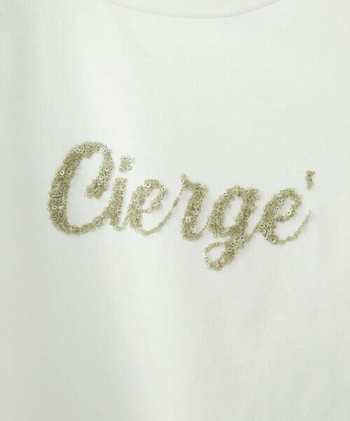 Maison de CINQ / メゾン ドゥ サンク カットソー | 【小さいサイズ】刺繍ロゴデザイン コットンロンT/洗える | 詳細19