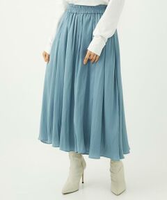 Maison de CINQ / メゾン ドゥ サンク その他パンツ | 【小さいサイズ】起毛サテンガウチョパンツ/洗濯機で洗える