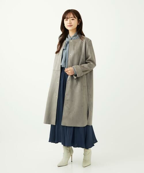 Maison de CINQ / メゾン ドゥ サンク その他パンツ | 【小さいサイズ】起毛サテンガウチョパンツ/洗濯機で洗える | 詳細24