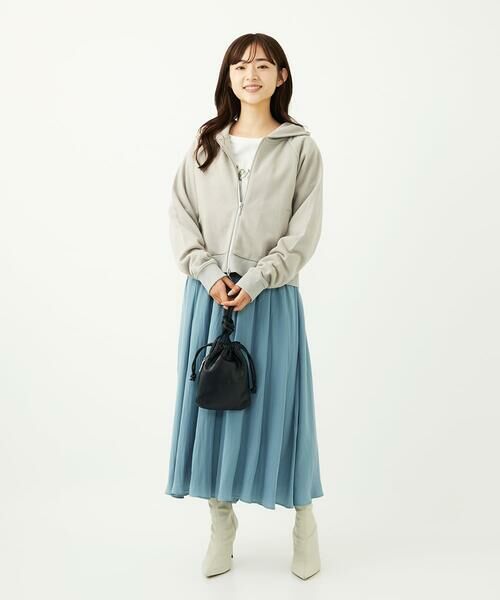 Maison de CINQ / メゾン ドゥ サンク その他パンツ | 【小さいサイズ】起毛サテンガウチョパンツ/洗濯機で洗える | 詳細26