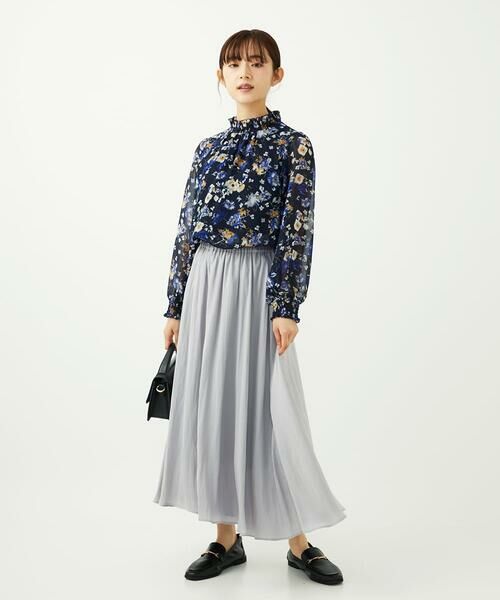 Maison de CINQ / メゾン ドゥ サンク その他パンツ | 【小さいサイズ】起毛サテンガウチョパンツ/洗濯機で洗える | 詳細3