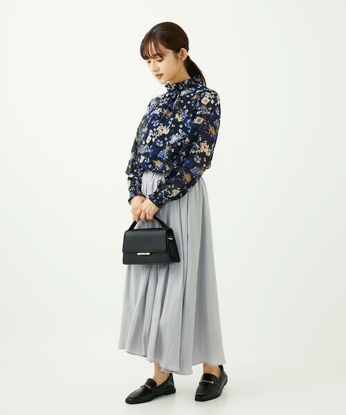 Maison de CINQ / メゾン ドゥ サンク その他パンツ | 【小さいサイズ】起毛サテンガウチョパンツ/洗濯機で洗える | 詳細4